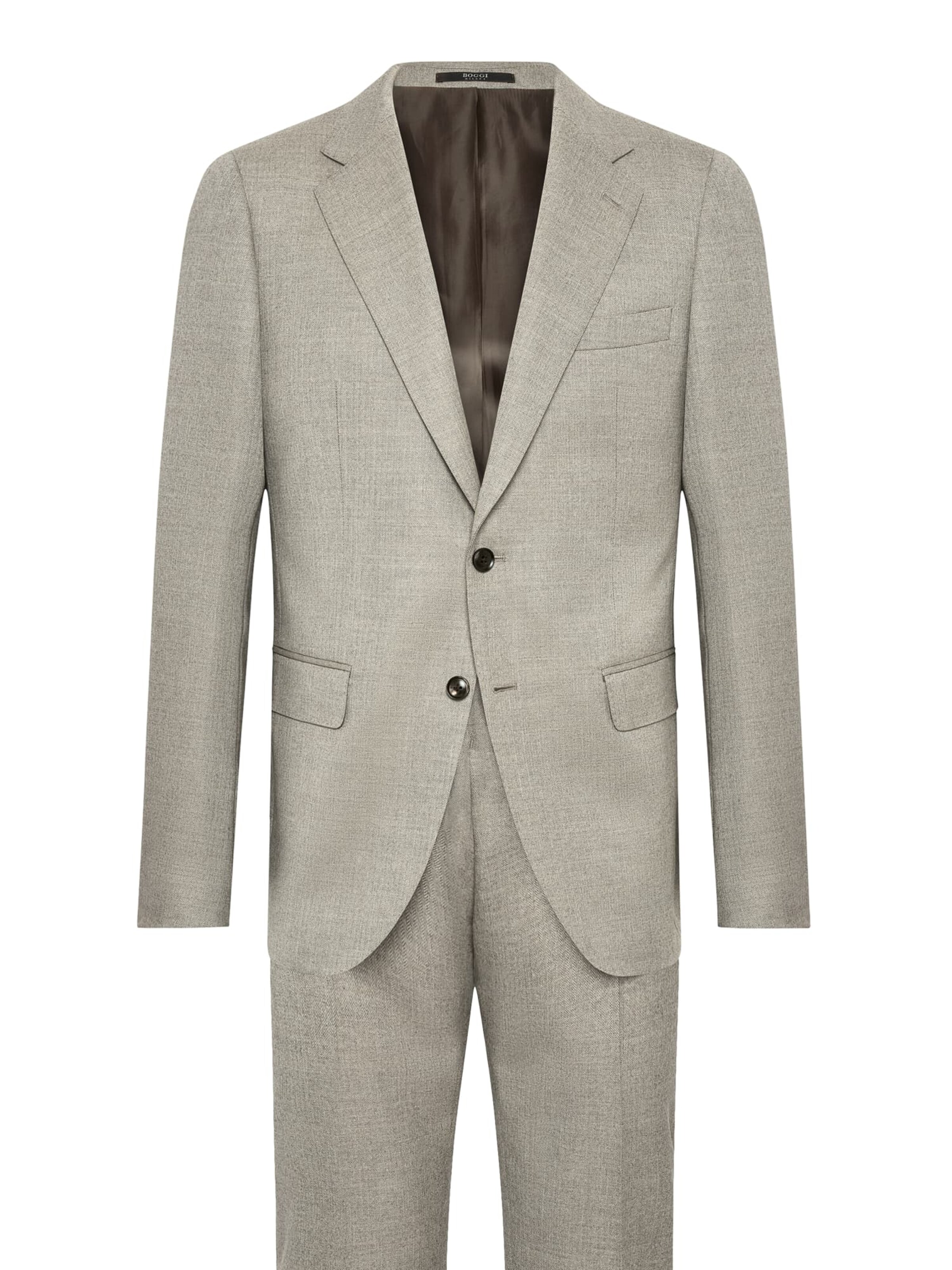 Boggi Milano Costume en gris, Vue avec produit