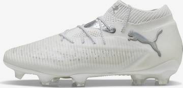 PUMA Soccer shoe 'Future 8 Ultimate' in White: front
