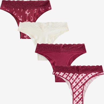 raudona Next Moteriškos kelnaitės: priekis