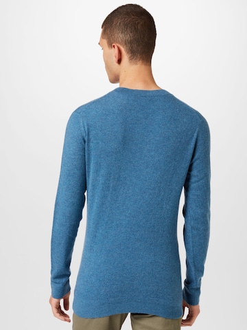 Pure Cashmere NYC Pullover i blå