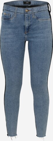 Skinny Jeans 'MOLLY' de la River Island Petite pe albastru: față