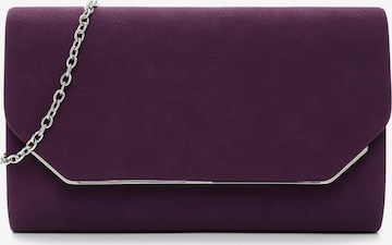 Tamaris Clutch ' Amalia ' in Purple: front