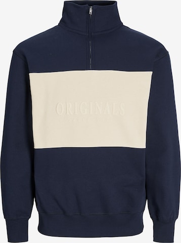 Felpa di JACK & JONES in blu: frontale