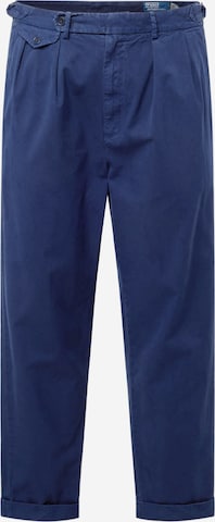 Polo Ralph Lauren tavaline Chino-püksid, värv sinine: eest vaates
