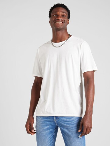 T-Shirt 'Bluryder' JACK & JONES en blanc : devant