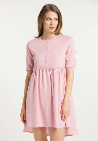 Usha Blousejurk in Roze: voorkant