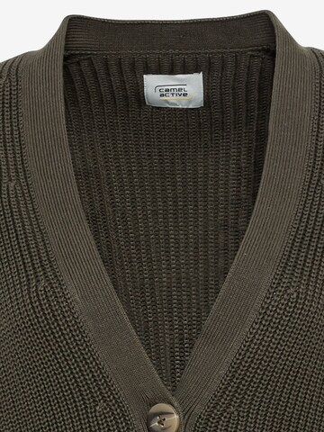 CAMEL ACTIVE Knit Cardigan in Green