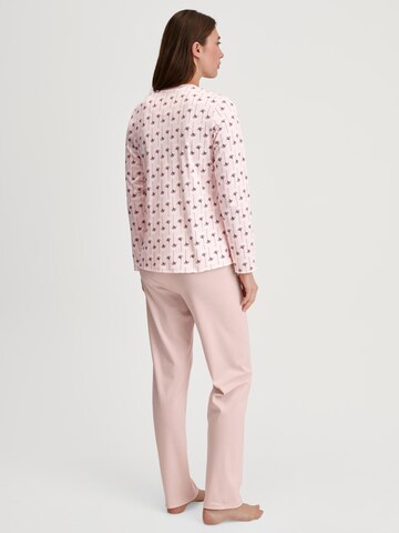 CALIDA Pyjama 'Midnight Flowers'‌‌‌‌‌‌‌ in Pink