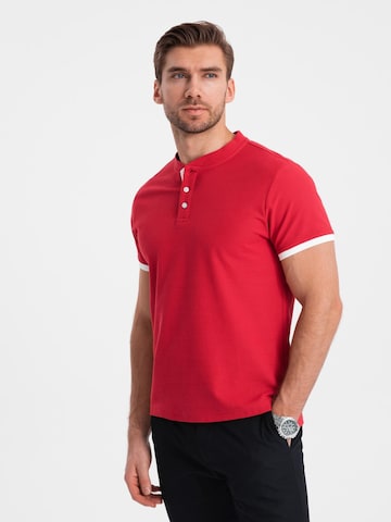 Ombre Shirt in Red