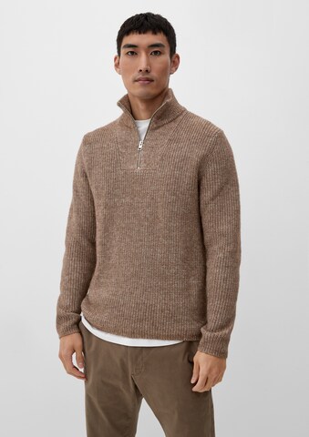 s.Oliver Pullover i brun: forside