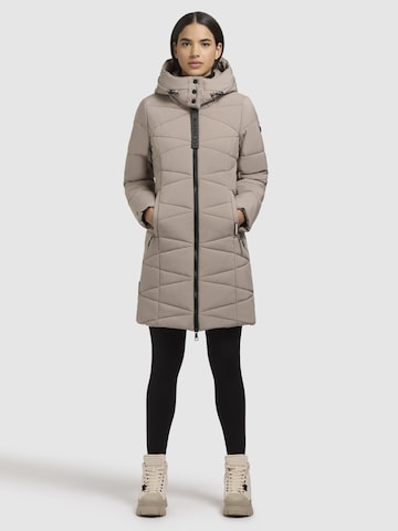 khujo Vinterfrakke 'Fitt3' i beige