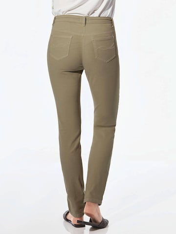 Goldner Skinny Jeans 'BELLA' in Green
