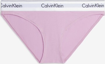 Slip de la Calvin Klein Underwear pe mov: față