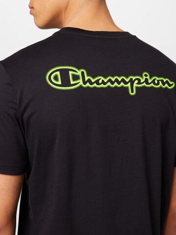 Champion Authentic Athletic Apparel Μπλουζάκι σε μαύρο