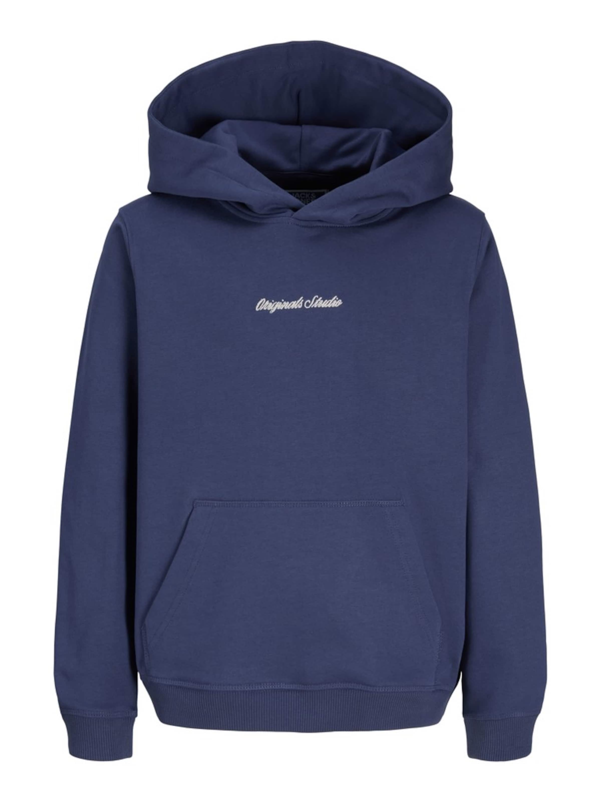 Jack & Jones Junior Sweatshirt 'JORNORREBRO' i blå: forside