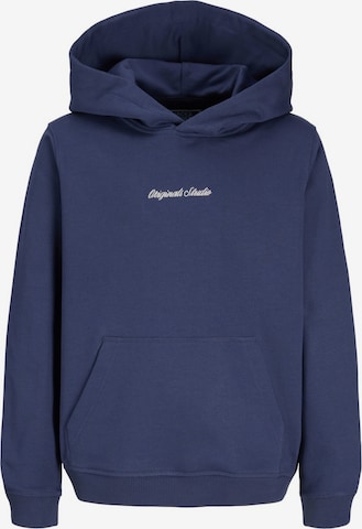 Jack & Jones Junior Sweatshirt 'JORNORREBRO' in Blue: front
