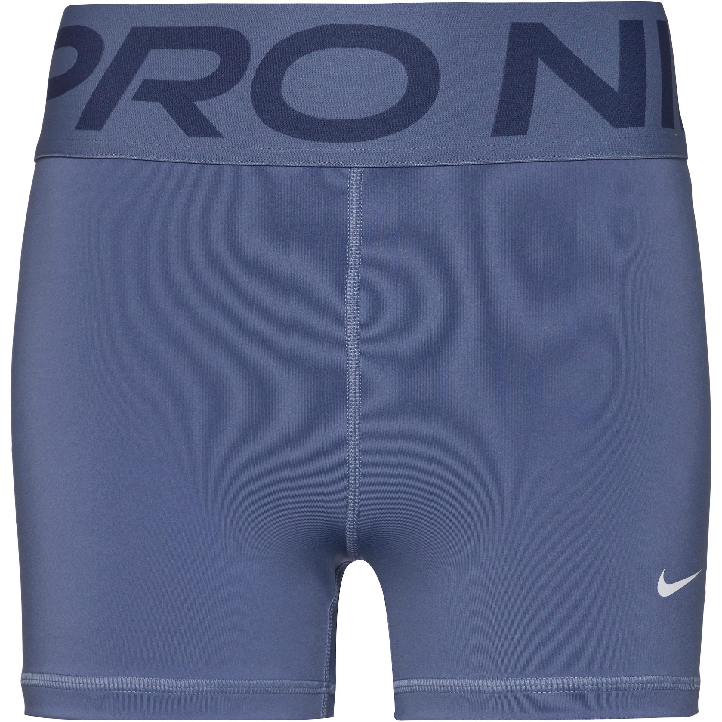 NIKE Skinny Sporthose in Blau: Vorderseite