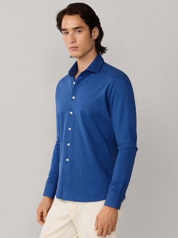 Coupe regular Chemise Hackett London en bleu