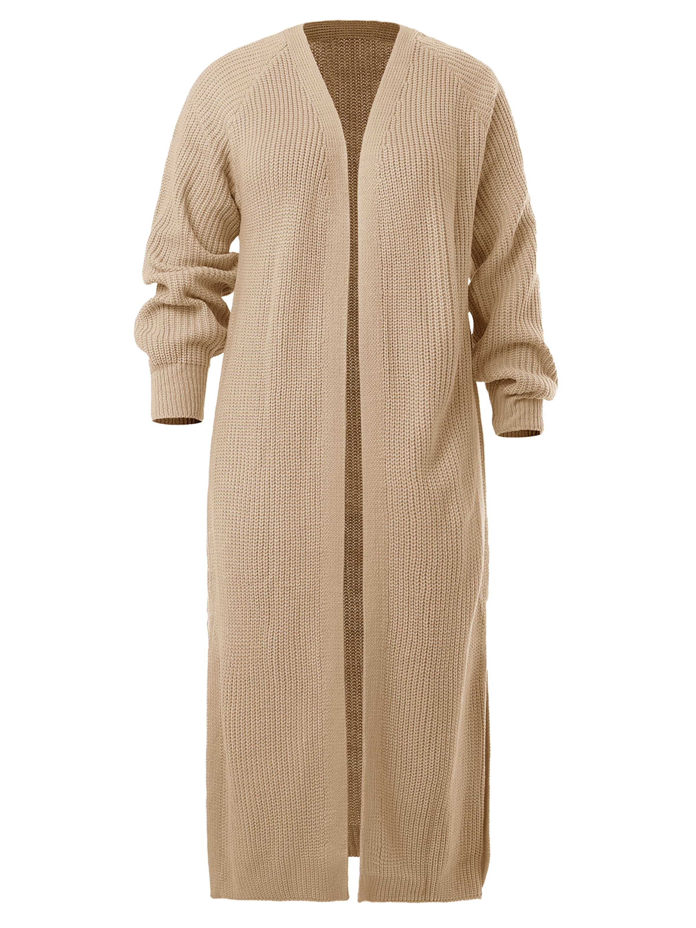 žalia Imily Bela Ilgas kardiganas: priekis