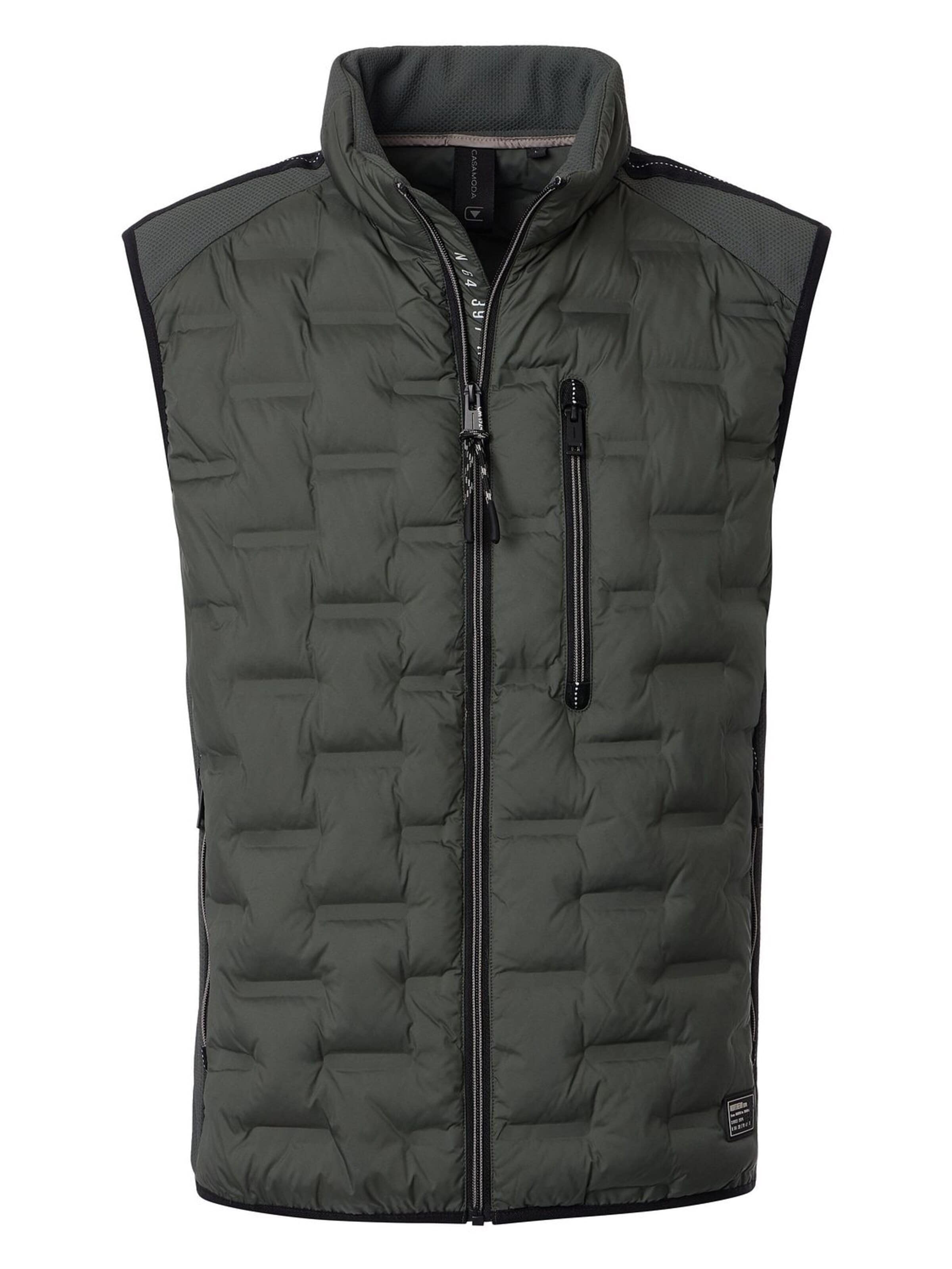 CASA MODA Winter Coat in Green: front