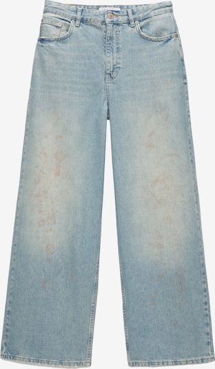 Pull&Bear Jeans i ljusblå / orange, Produktvy