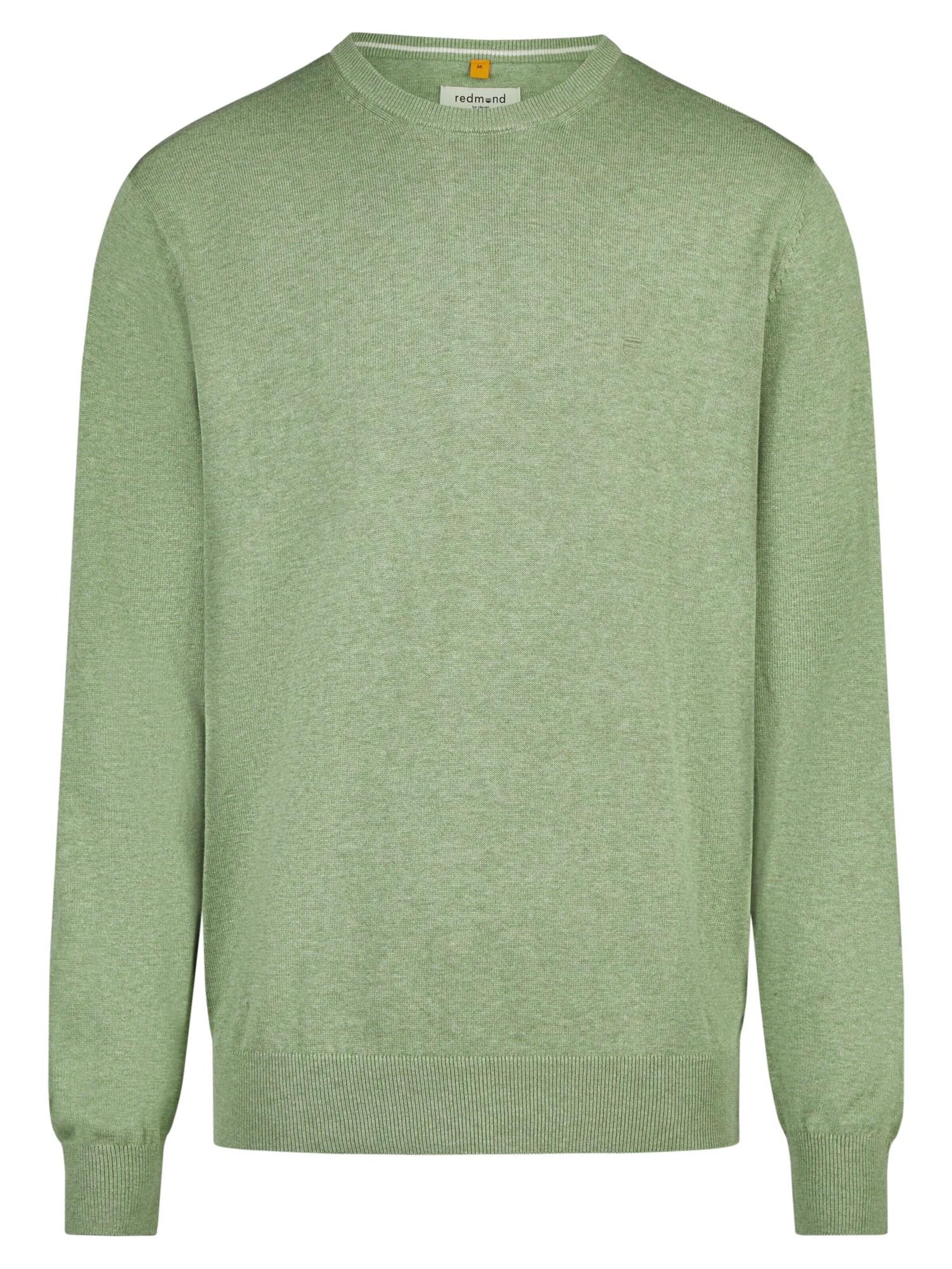 redmond Sweater 'Basic' in Green: front