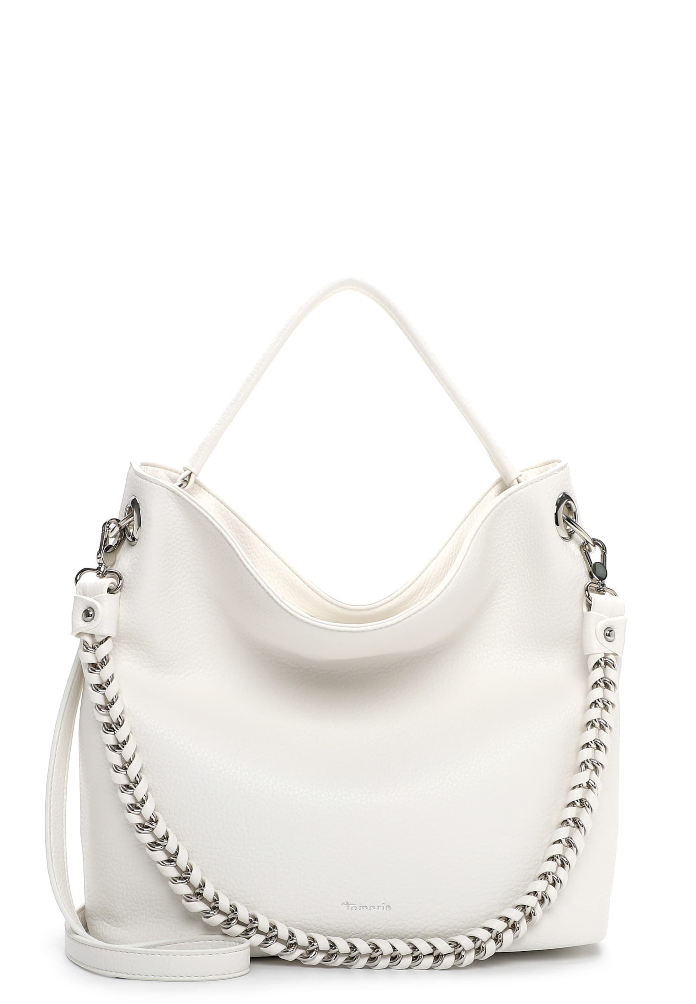 Borsa a spalla 'Kalia' di Tamaris in bianco: frontale