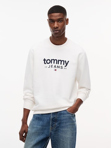 Tommy Jeans Collegepaita värissä valkoinen: etupuoli