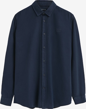 Polo Club Comfort Fit Hemd in Blau: Vorderseite