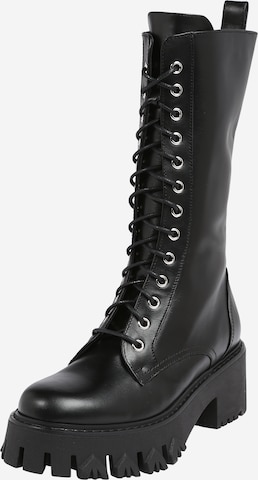 PATRIZIA PEPE Lace-up boot in Black: front