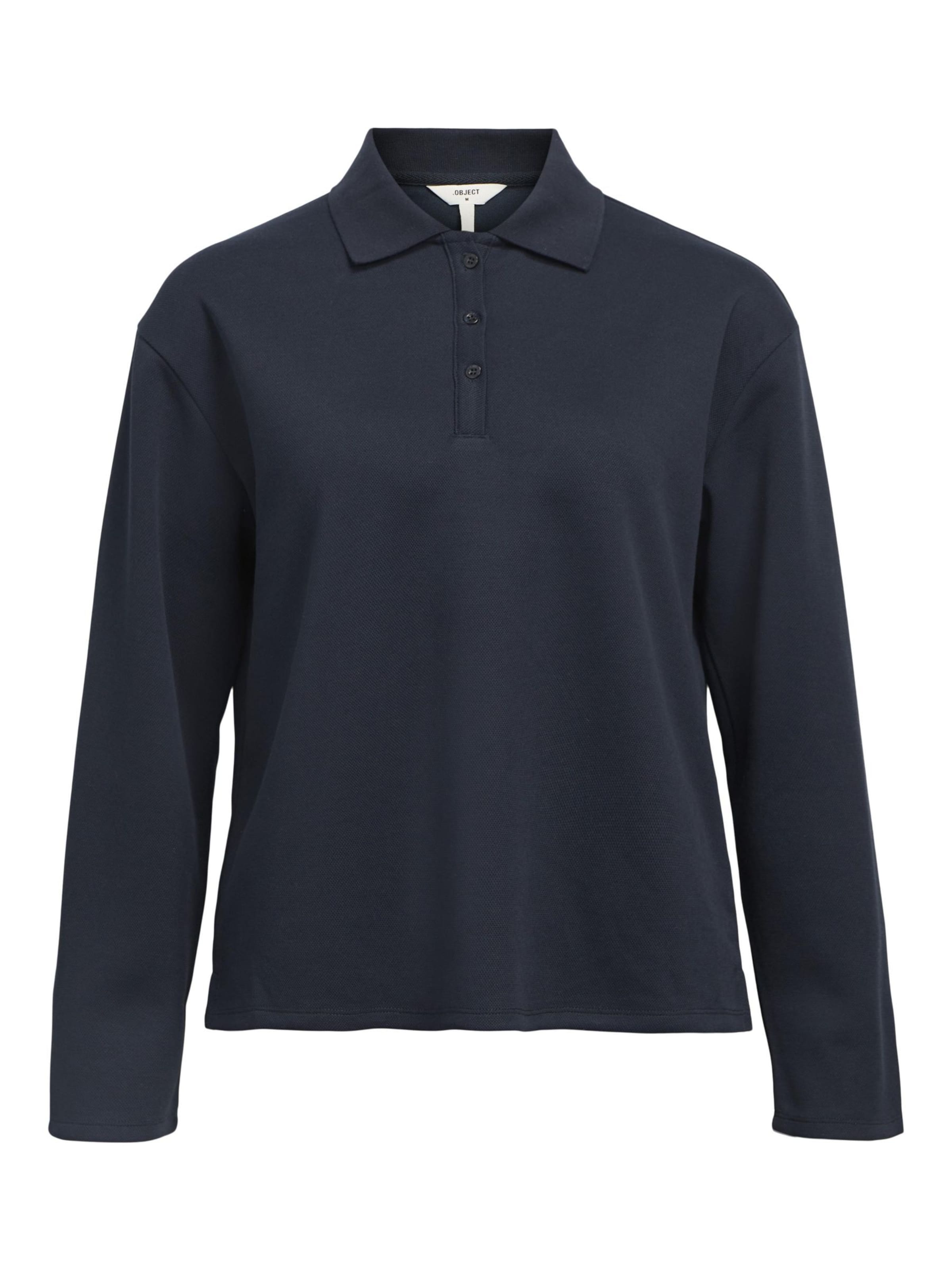 OBJECT Poloshirt 'OBJMille' in blau, Produktansicht