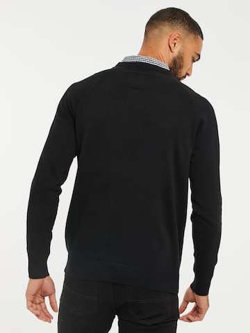 Threadbare Sweater 'Pecan' in Black