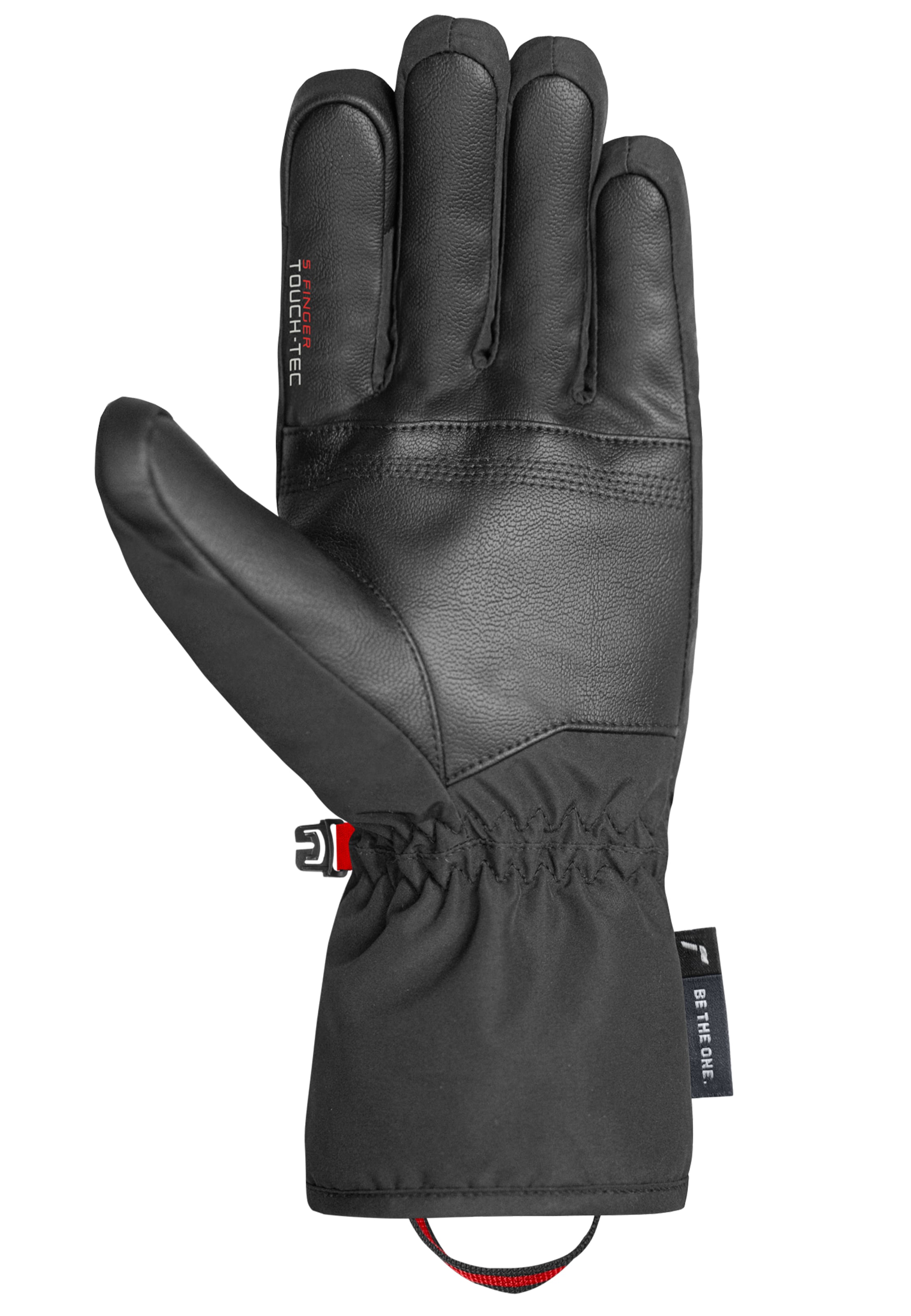REUSCH Sports gloves 'All Finger Touch' in Black