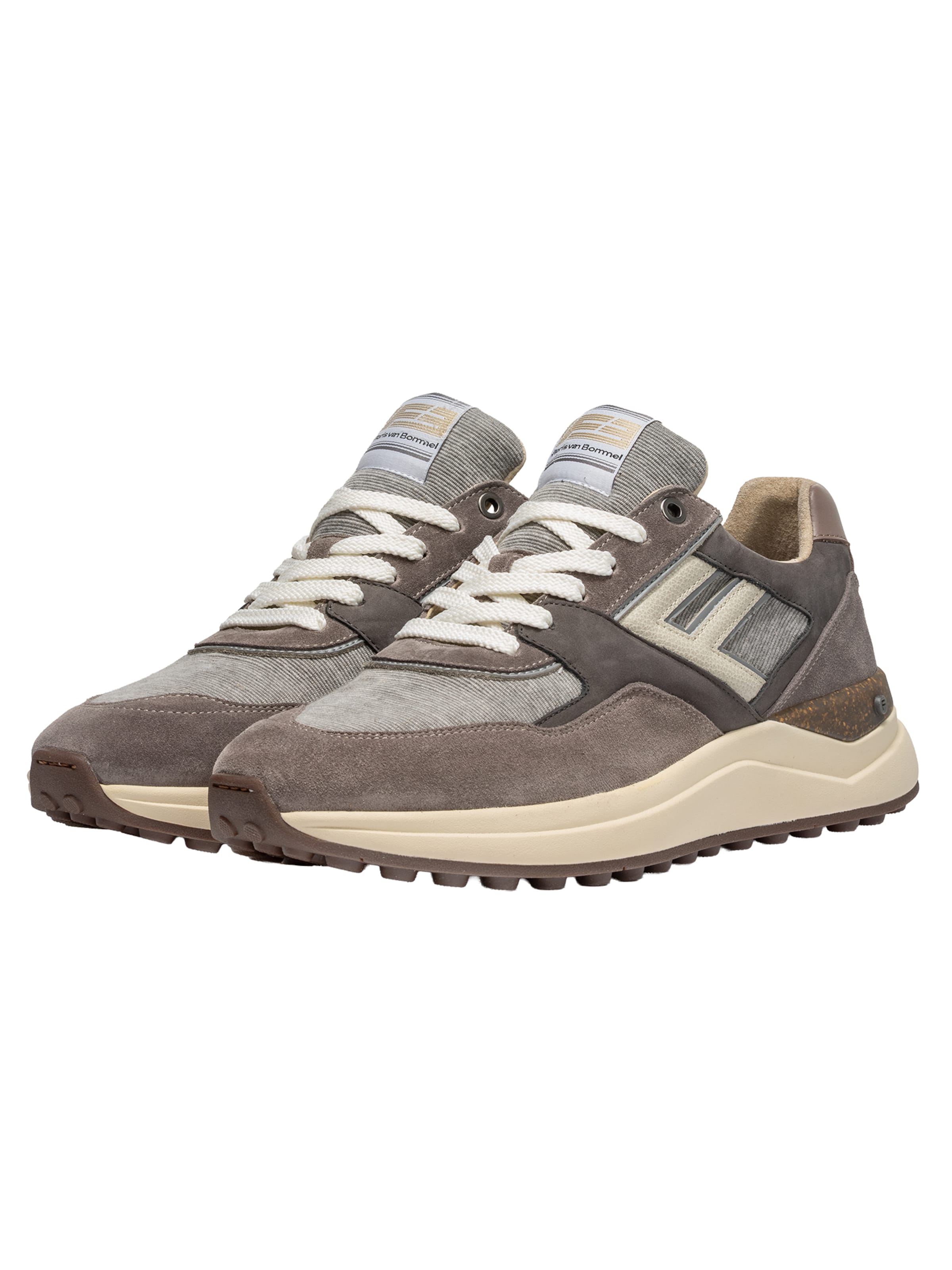 Floris van Bommel Sneakers laag 'TRIKKER' in Grijs