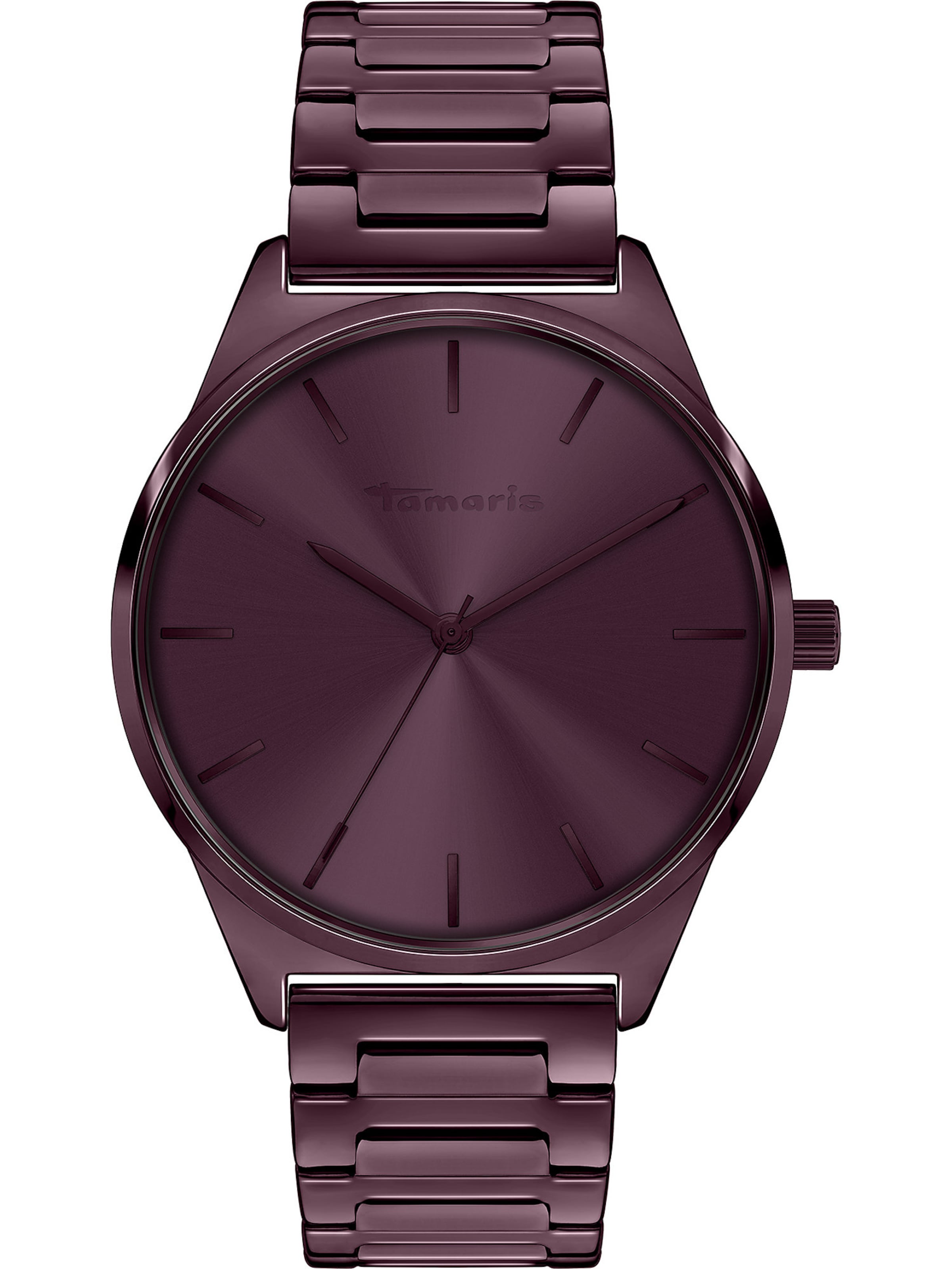 Montre à affichage analogique Tamaris en violet : devant