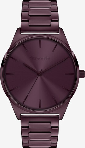 TAMARIS Analoog horloge in Lila: voorkant