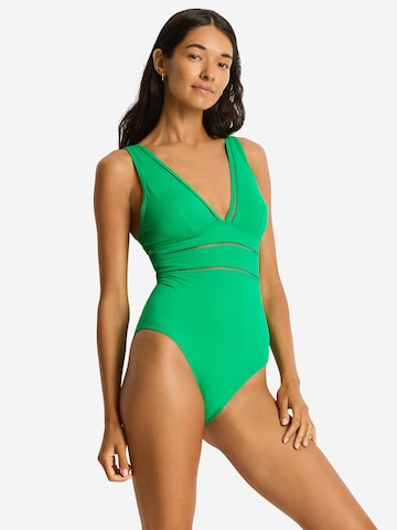 Maillot de bain 'Essentials Edit' SEA LEVEL en vert