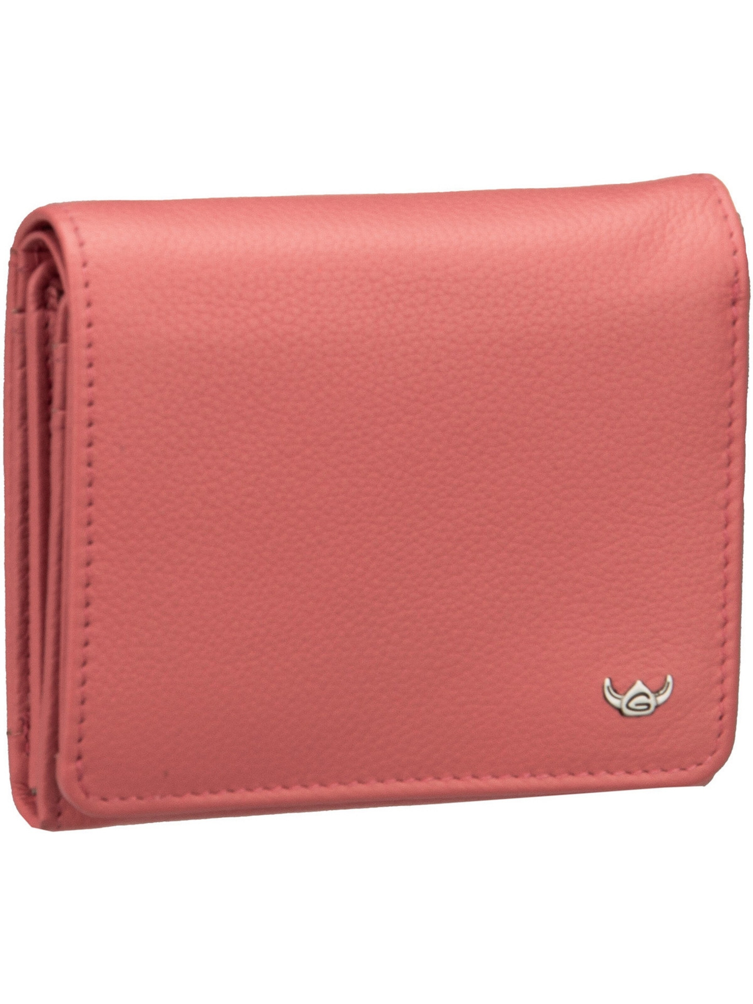 Portamonete 'Madrid' di GOLDEN HEAD in rosa: frontale