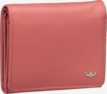 GOLDEN HEAD Wallet 'Madrid' in Pink: front