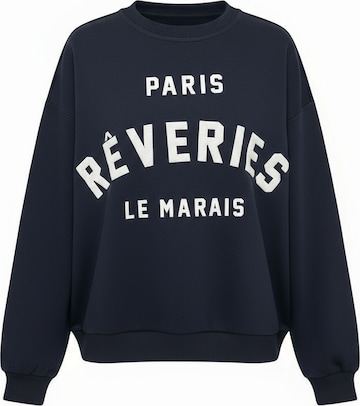 Sweat-shirt 'Samira' studioselect en bleu : devant