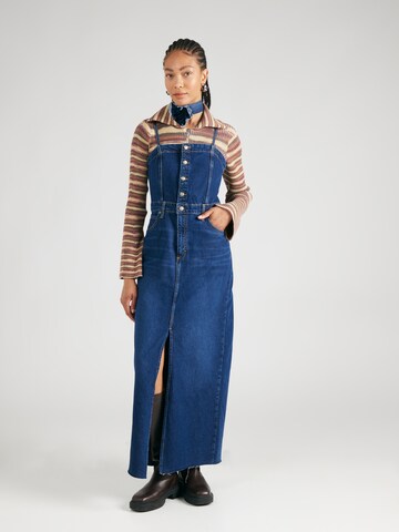 Abito camicia di Lee in blu: frontale