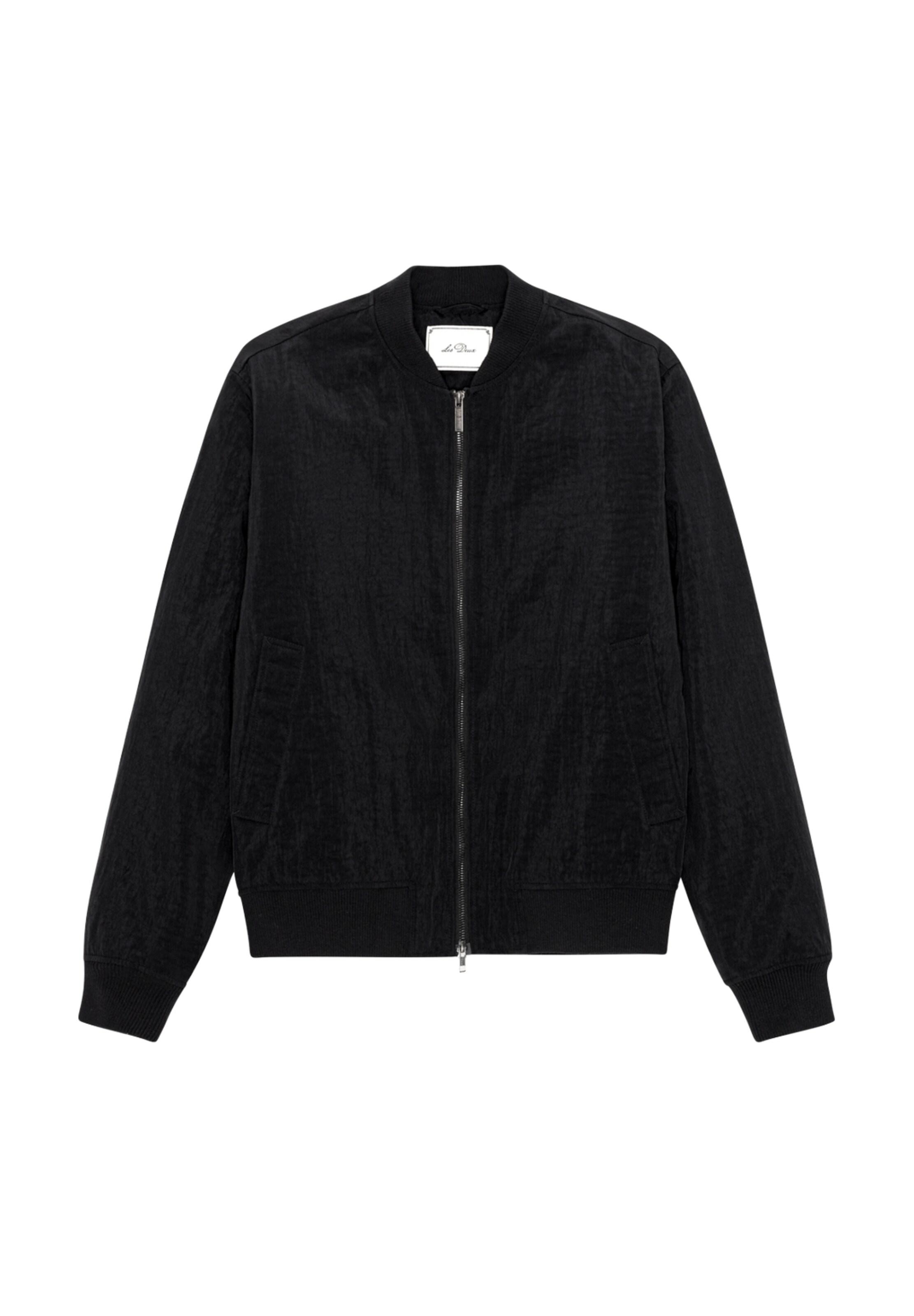 Les Deux Between-season jacket in Black: front