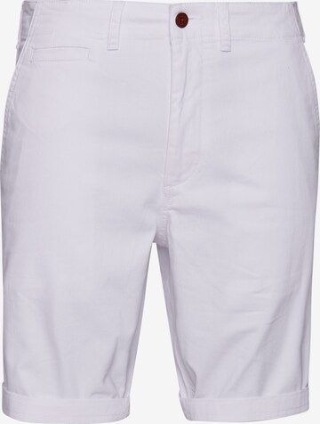 Superdry Slim fit Chino Pants in White: front