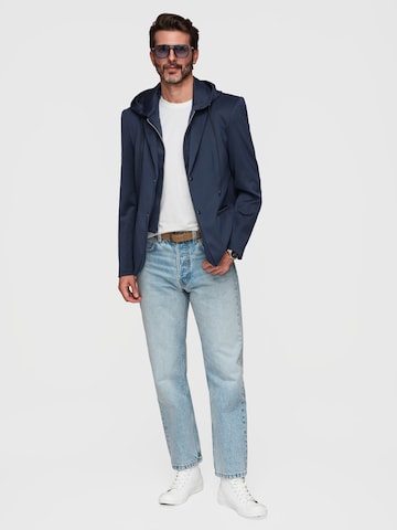 Ombre Regular fit Colbert 'M168' in Blauw