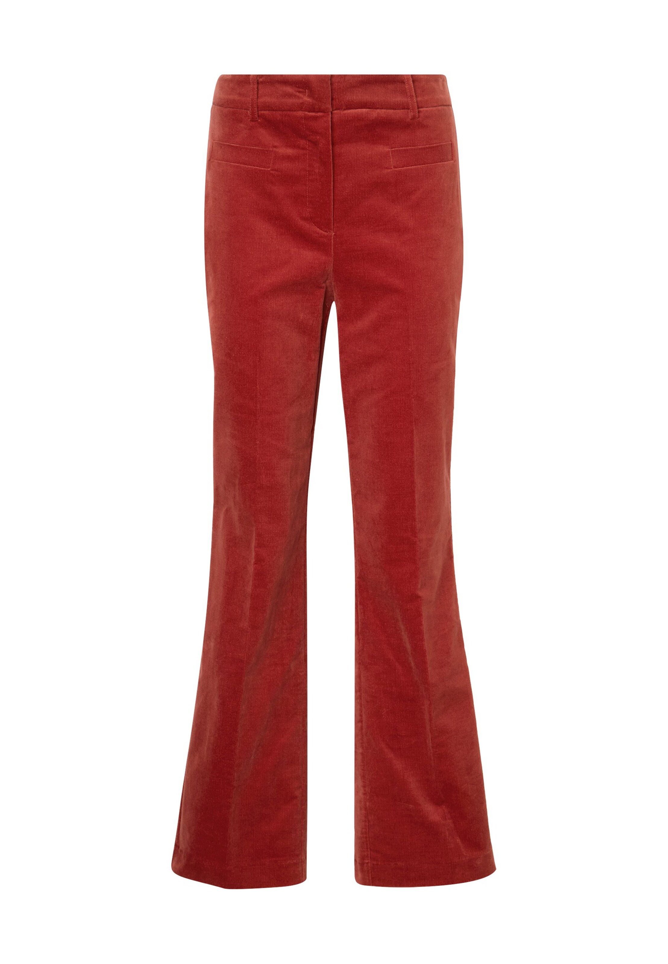 Bootcut Pantaloni de la MORE & MORE pe portocaliu: față