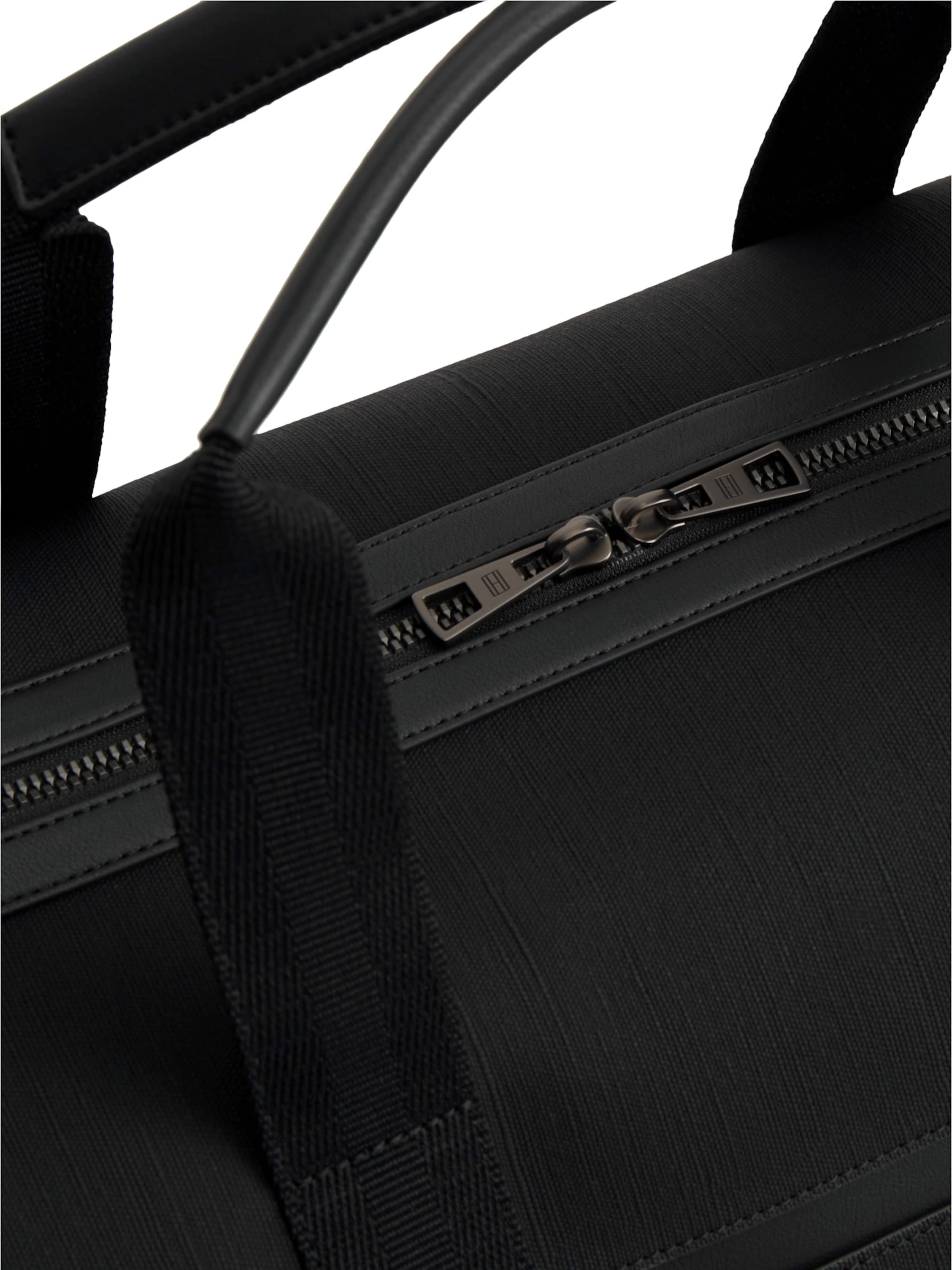 TOMMY HILFIGER Reistas 'FOUNDATION' in Zwart