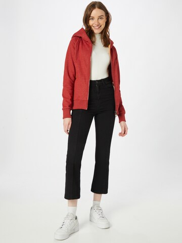 Fli Papigu Sweat jacket 'The baddest Thing' in Red