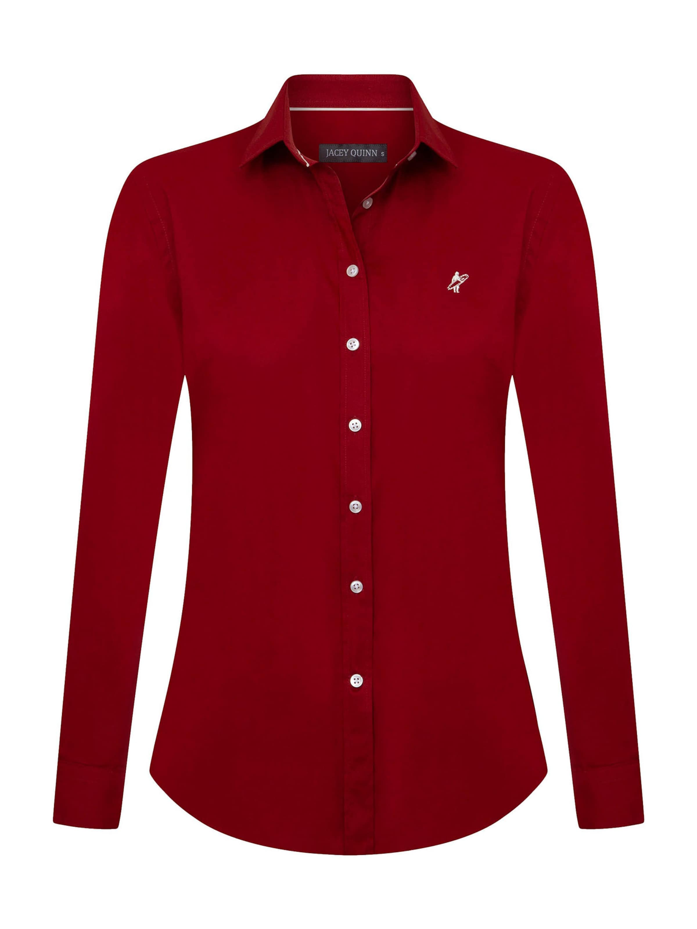 Jacey Quinn Bluse i rød: forside