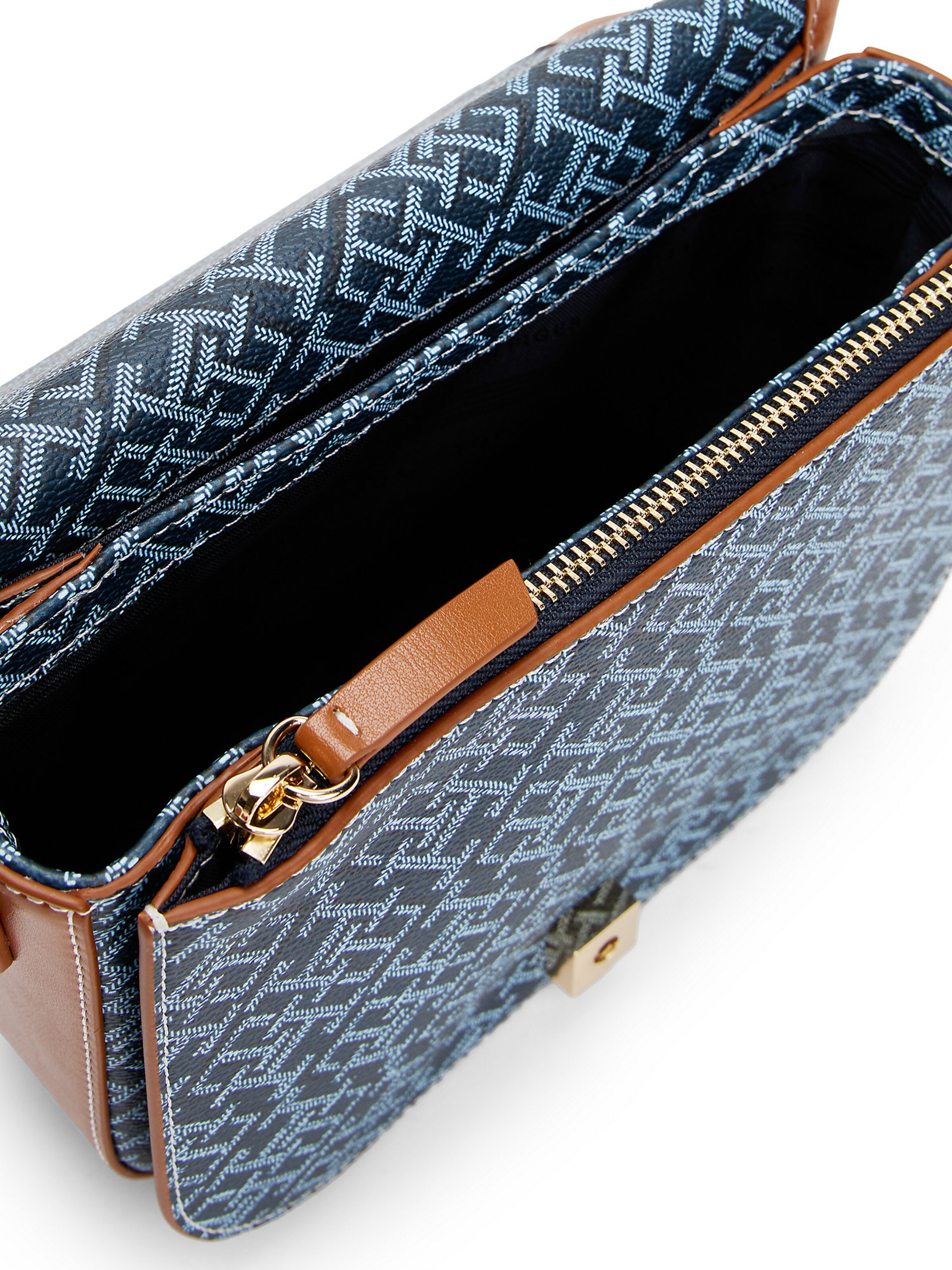 TOMMY HILFIGER Schoudertas in Blauw