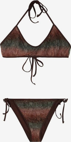 Bikini ' ' di Scalpers in marrone: frontale